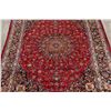 Image 3 : A WOOL HAND KNOTTED ORIENTAL AREA RUG.