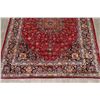 Image 5 : A WOOL HAND KNOTTED ORIENTAL AREA RUG.