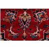Image 7 : A WOOL HAND KNOTTED ORIENTAL AREA RUG.