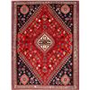 Image 1 : A WOOL HAND KNOTTED ABADEH ORIENTAL AREA RUG.