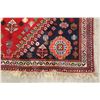 Image 5 : A WOOL HAND KNOTTED ABADEH ORIENTAL AREA RUG.