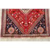 Image 6 : A WOOL HAND KNOTTED ABADEH ORIENTAL AREA RUG.