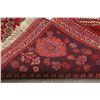 Image 7 : A WOOL HAND KNOTTED ABADEH ORIENTAL AREA RUG.