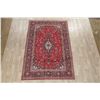 Image 2 : A WOOL HAND KNOTTED FLORAL ORIENTAL AREA RUG.