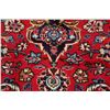 Image 8 : A WOOL HAND KNOTTED FLORAL ORIENTAL AREA RUG.