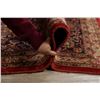 Image 11 : A WOOL HAND KNOTTED FLORAL ORIENTAL AREA RUG.