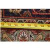 Image 12 : A WOOL HAND KNOTTED FLORAL ORIENTAL AREA RUG.