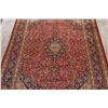 Image 2 : A WOOL HAND KNOTTED FLORAL ORIENTAL AREA RUG.