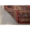 Image 9 : A WOOL HAND KNOTTED FLORAL ORIENTAL AREA RUG.