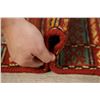 Image 12 : A WOVEN HAND KNOTTED ORIENTAL KILIM RUNNER.