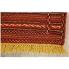 Image 6 : A WOVEN HAND KNOTTED ORIENTAL KILIM RUNNER.