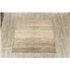 Image 1 : A WOOL HAND KNOTTED SQUARE AREA RUG.