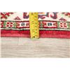 Image 9 : A WOOL HAND KNOTTED KAZAK ORIENTAL RUG.