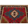 Image 11 : A WOVEN HAND KNOTTED SUMAK ORIENTAL RUG.