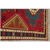 Image 12 : A WOVEN HAND KNOTTED SUMAK ORIENTAL RUG.