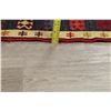 Image 6 : A WOVEN HAND KNOTTED SUMAK ORIENTAL RUG.