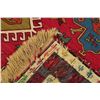 Image 7 : A WOVEN HAND KNOTTED SUMAK ORIENTAL RUG.