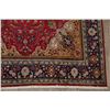 Image 6 : A WOOL HAND KNOTTED ORIENTAL AREA RUG.