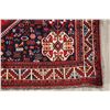 Image 6 : A WOOL HAND KNOTTED ABADEH ORIENTAL AREA RUG.