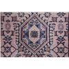 Image 5 : A WOOL HAND KNOTTED ORIENTAL RUG RUNNER.