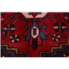 Image 7 : A WOOL HAND KNOTTED MEDALLION ORIENTAL AREA RUG.