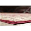 Image 11 : A WOOL HAND KNOTTED OUSHAK ORIENTAL AREA RUG.