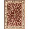 Image 1 : A WOOL HAND KNOTTED OUSHAK ORIENTAL AREA RUG.