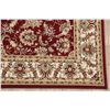 Image 4 : A WOOL HAND KNOTTED OUSHAK ORIENTAL AREA RUG.