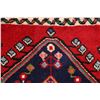 Image 9 : A WOOL HAND KNOTTED SQUARE ORIENTAL RUG.