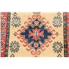 Image 3 : A WOOL HAND KNOTTED KAZAK ORIENTAL AREA RUG.