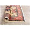 Image 7 : A WOOL HAND KNOTTED KAZAK ORIENTAL AREA RUG.