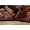 Image 12 : A WOOL HAND KNOTTED ORIENTAL AREA RUG.