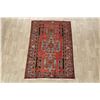 Image 2 : A WOOL HAND KNOTTED ORIENTAL AREA RUG.