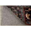 Image 10 : A WOOL HAND KNOTTED SERAPI ORIENTAL AREA RUG.