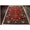 Image 2 : A WOOL HAND KNOTTED SERAPI ORIENTAL AREA RUG.