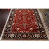 Image 5 : A WOOL HAND KNOTTED SERAPI ORIENTAL AREA RUG.