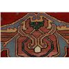 Image 7 : A WOOL HAND KNOTTED SERAPI ORIENTAL AREA RUG.