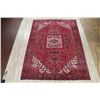 Image 2 : A WOOL HAND KNOTTED ORIENTAL AREA RUG.