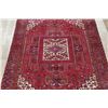 Image 3 : A WOOL HAND KNOTTED ORIENTAL AREA RUG.