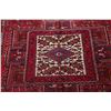 Image 4 : A WOOL HAND KNOTTED ORIENTAL AREA RUG.