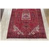 Image 5 : A WOOL HAND KNOTTED ORIENTAL AREA RUG.