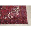 Image 6 : A WOOL HAND KNOTTED ORIENTAL AREA RUG.