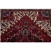Image 12 : A WOOL HAND KNOTTED ORIENTAL AREA RUG.