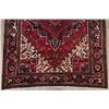 Image 5 : A WOOL HAND KNOTTED ORIENTAL AREA RUG.