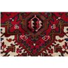 Image 9 : A WOOL HAND KNOTTED ORIENTAL AREA RUG.