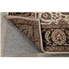 Image 10 : A WOOL HAND KNOTTED FLORAL ORIENTAL AREA RUG.