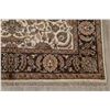 Image 6 : A WOOL HAND KNOTTED FLORAL ORIENTAL AREA RUG.