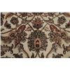 Image 8 : A WOOL HAND KNOTTED FLORAL ORIENTAL AREA RUG.