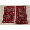 Image 12 : A WOOL HAND KNOTTED BOKHARA ORIENTAL RUGS.