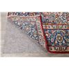 Image 10 : A WOOL HAND KNOTTED FLORAL ORIENTAL AREA RUG.